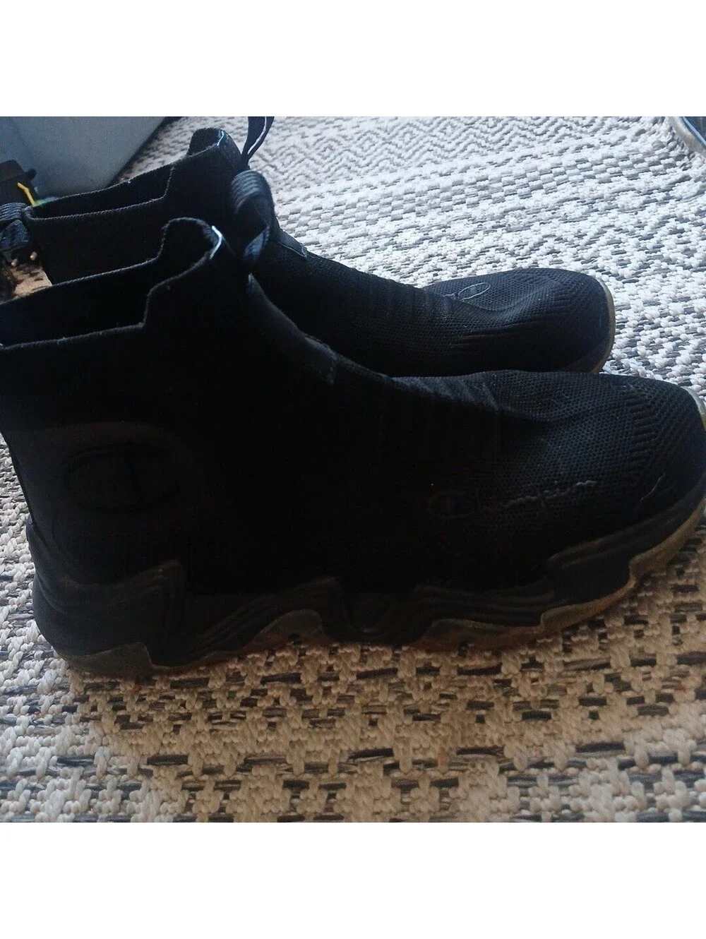 9 Women's Pull-on Black Champion Shoes